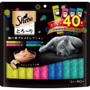 マース MARS マース シーバ とろ～り メルティ 海の幸グルメセレクション 12g×40本