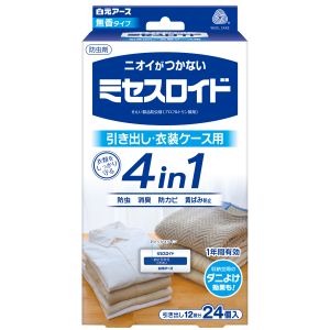 白元アース 白元アース ミセスロイド 引き出し用 24個