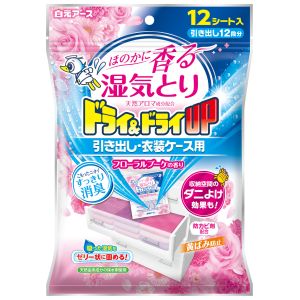 白元アース 白元アース ドライ&ドライUP 引き出し 衣装ケース用 フローラルブーケ