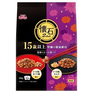 ペットライン PETLINE ペットライン 懐石2dish 15歳以上 腎臓の健康維持 枕崎のかつお節ペア 800g