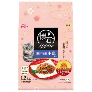 ペットライン PETLINE ペットライン 懐石ippin 瀬戸内産小魚添え 1.2kg