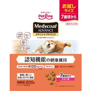 ペットライン PETLINE ペットライン メディコートアドバンス 認知機能の健康維持 7歳頃から 200g MCA-33