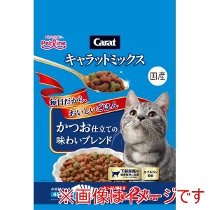 ペットライン PETLINE ペットライン キャラットミックス かつお仕立ての味わいブレンド 2.7kg