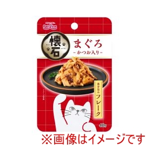 ペットライン PETLINE ペットライン 懐石レトルト 魚介旨みフレーク まぐろ かつお入り 40g