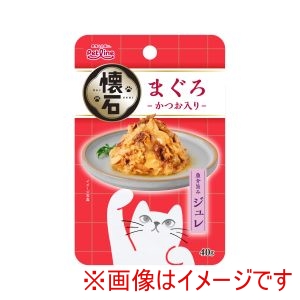ペットライン PETLINE ペットライン 懐石レトルト 魚介旨みジュレ まぐろ かつお入り 40g