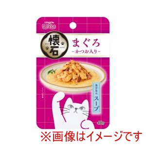 ペットライン PETLINE ペットライン 懐石レトルト 魚介旨みスープ まぐろ かつお入り 40g