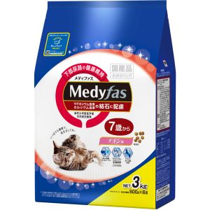 ペットライン PETLINE ペットライン メディファス 7歳から チキン味 3kg