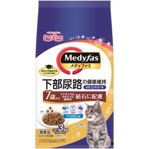 ペットライン PETLINE ペットライン メディファス 7歳から フィッシュ味 3kg 500g×6 284820