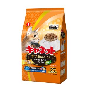 ペットライン PETLINE ペットライン キャネットチップ かつおミックス 2.7kg
