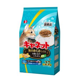 ペットライン PETLINE ペットライン キャネットチップ 海のめぐみミックス 2.7kg