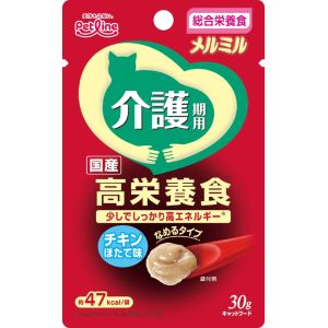 ペットライン PETLINE ペットライン メルミル 介護期用 チキン ほたて味 30g 285060