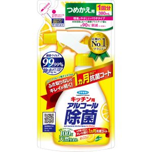 フマキラー フマキラー フマキラー キッチン用アルコール除菌スプレー つめかえ用 380mL