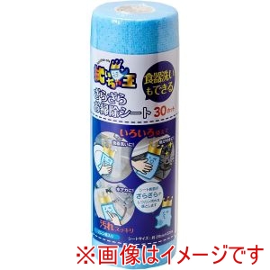 やなぎプロダクツ やなぎプロダクツ CL-051 拭いちゃ王 食器洗いもできるざらざらお掃除シート