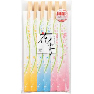 やなぎプロダクツ やなぎ H-024 花小町 彩 エゾ松 利休箸 12膳