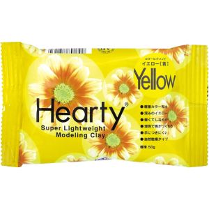 パジコ PADICO パジコ 軽量粘土 ハーティクレイ イエロー 50g 301253 日本製 PDC1253