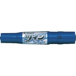 パイロット PILOT パイロット MFN-15FB-L 油性マーカー ツインマーカー 細 太 ブルー
