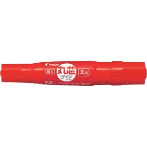 パイロット PILOT パイロット MFN15FBM-R 油性マーカー 丸芯ツインマーカー 細 太 レッド