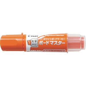 パイロット PILOT パイロット WMBM-18BMC-O ホワイトボードマーカー ボードマスター 太字平芯 オレンジ