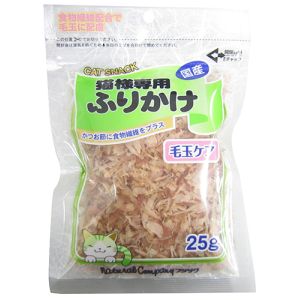 藤沢商事 藤沢商事 猫様専用ふりかけ 毛玉ケア 25g 猫 おやつ