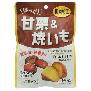 藤沢商事 藤沢商事 ほっくり甘栗&焼いも 45g