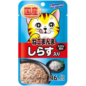 はごろもフーズ Hagoromo はごろも ねこまんまパウチ しらす入り 40g 猫 フード ウェット