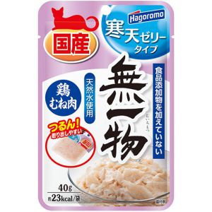はごろもフーズ はごろも 無一物パウチ 寒天ゼリータイプ 鶏むね 40g