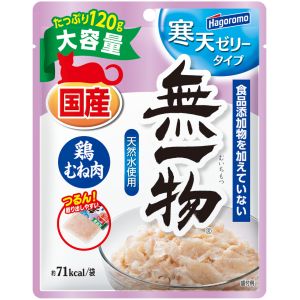 はごろもフーズ Hagoromo はごろも 無一物パウチ 寒天ゼリータイプ 鶏むね肉 120g