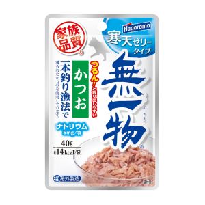 はごろもフーズ Hagoromo はごろもフーズ 無一物寒天ゼリーパウチ かつお一本釣り漁法 40g Hagoromo