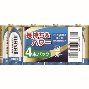 マクセル maxell マクセル LR14 GD 4P アルカリ乾電池単2 4個入り