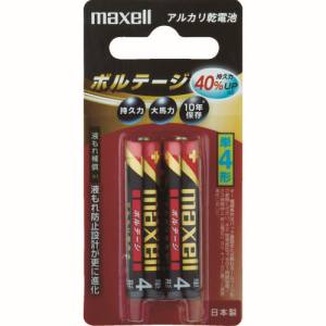 マクセル maxell マクセル LR03 T 2B アルカリ乾電池 単4 2個入りパック