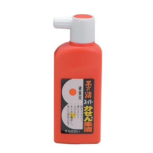 墨運堂 墨の精 スーパーかせん朱液 建築用 180ml 13410
