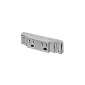 パナソニック Panasonic パナソニック WK8402 幅木用接地2P15A抜け止めWコンセント