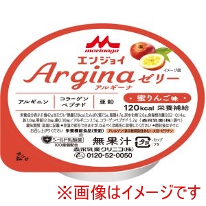 森永乳業クリニコ 森永乳業クリニコ 524977 0659247 エンジョイArgina アルギーナ ゼリー 蜜りんご味 42g×24個入