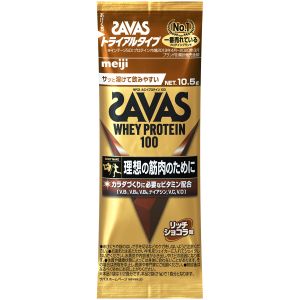 明治 meiji 明治 ザバス ホエイプロテイン100 ショコラ トライアル 1コ