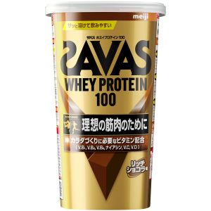 明治 meiji 明治 ザバス ホエイプロテイン100 ショコラ 14食