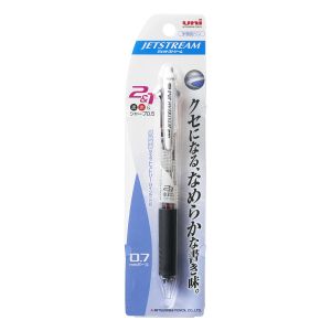 三菱鉛筆 三菱鉛筆 MSXE3-500-07 1P 透明 T シャープ ジェットストリーム 多機能 0.7mm