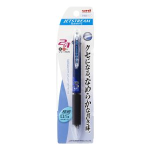 三菱鉛筆 三菱鉛筆 MSXE3-500-05 1Pネイビー9 シャープ ジェットストリーム 多機能 0.5mm