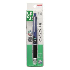 三菱鉛筆 三菱鉛筆 MSXE51000051P ネイビー 9 シャープ ジェットストリーム 多機能 4&1 0.5mm