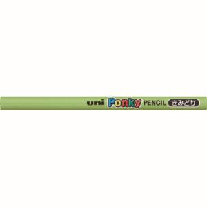 三菱鉛筆 uni 三菱鉛筆 K800.5 色鉛筆ポンキー単色 黄緑
