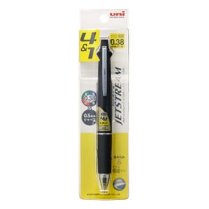 三菱鉛筆 三菱鉛筆 MSXE51000381P ブラック24 シャープ ジェットストリーム 多機能 4&1 0.38mm