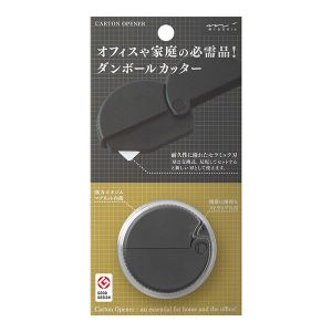 ミドリ ミドリ 35409006 ダンボールカッター 黒A