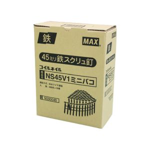 マックス MAX マックス NS45V1 ワイヤ連結釘 10巻入ミニ箱 MAX