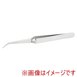 ミネシマ MINESHIMA ミネシマ F-106M 逆ピンセット(小) 先曲 125mm MINESHIMA