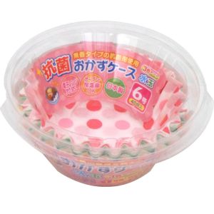 三菱アルミニウム 三菱アルミ 抗菌おかずケース 水玉 6号 40枚