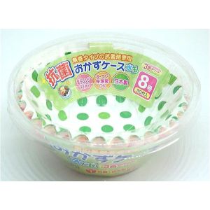 三菱アルミニウム 三菱アルミ 抗菌おかずケース 水玉 8号 30枚