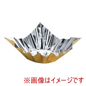 エムエーパッケージング エムエーパッケージング アルミ箔鍋 金 200枚入 FN-18G