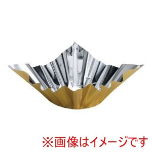 エムエーパッケージング エムエーパッケージング アルミ箔鍋 金 200枚入 FN-24G