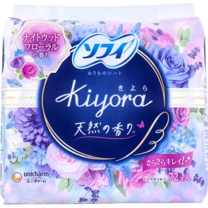 ユニチャーム Unicharm ユニチャーム ソフィ Kiyora フローラル リラックス 72枚