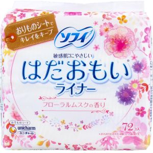 ユニチャーム Unicharm ユニチャーム ソフィ はだおもい ライナー フローラルムスク 72枚