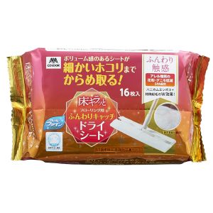 山崎産業 コンドル CONDOR コンドル 床キラッと フローリング用 ふんわりキャッチ ドライシート 16枚入 山崎産業